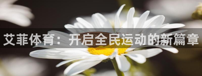 艾菲体育：开启全民运动的新篇章